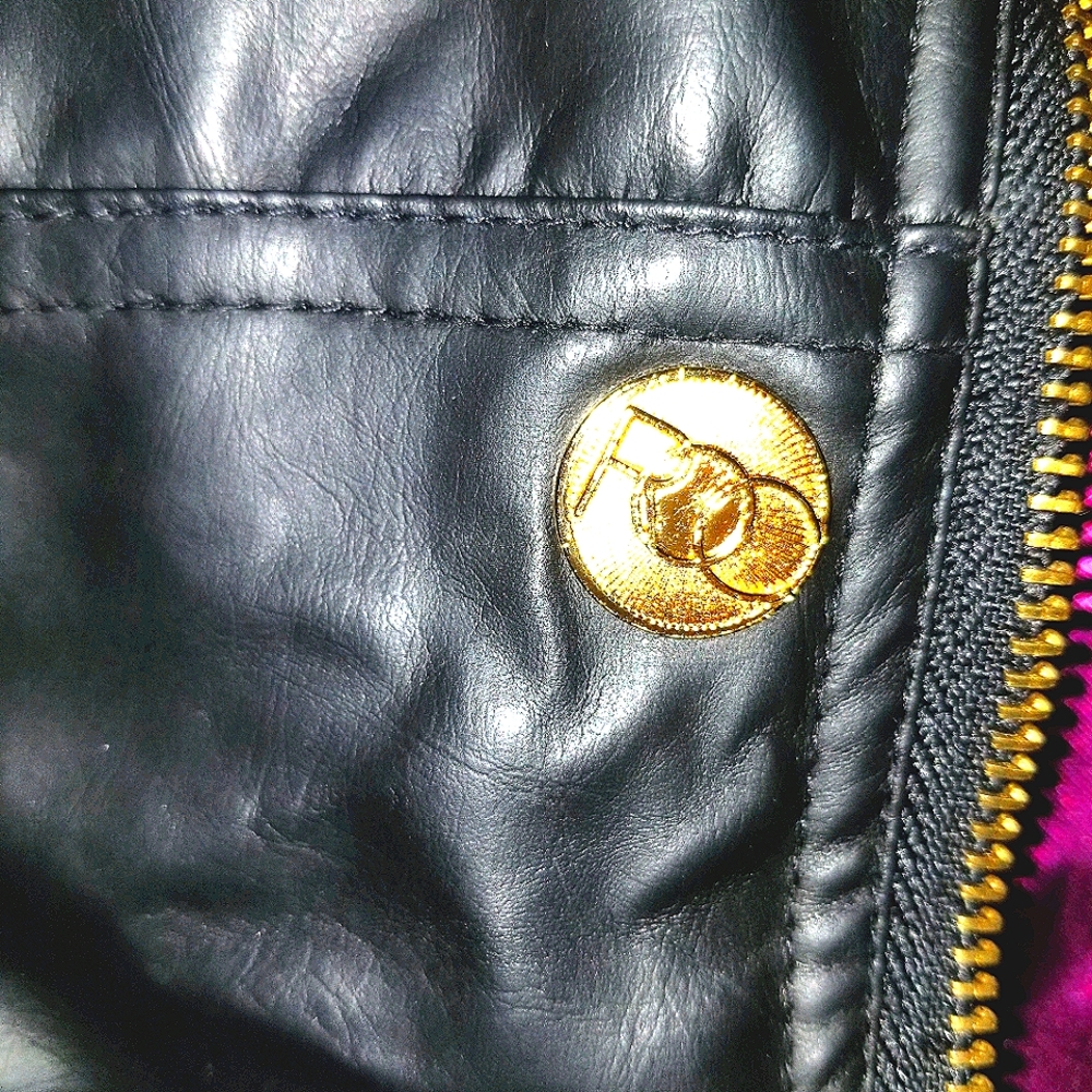 Leather Rocawear Zip Up Jacket - Picture 4 of 6